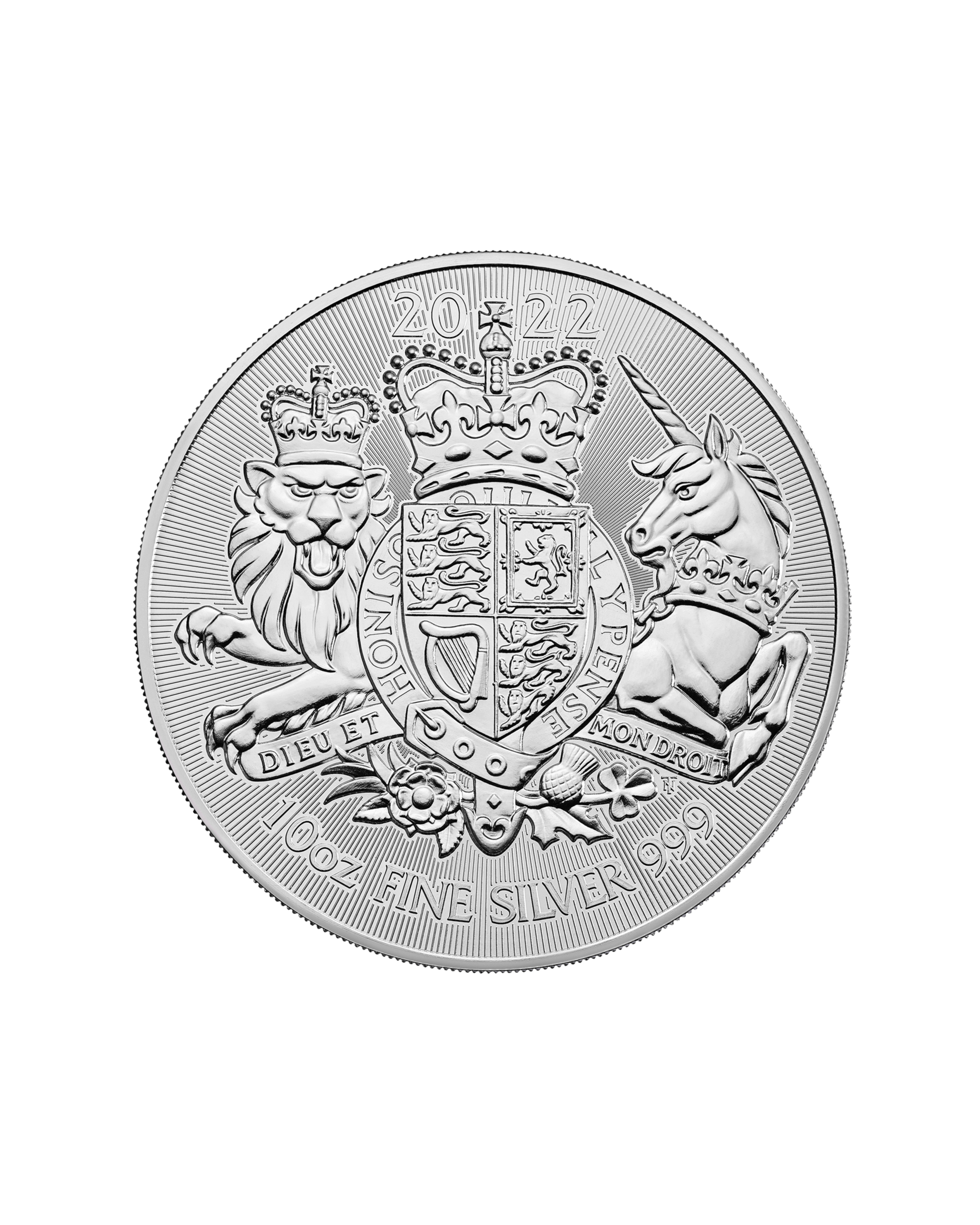 The Royal Arms 2022 10oz Silver Bullion Coin